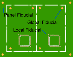  fiducial mark pcb